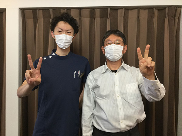 お客様とツーショット